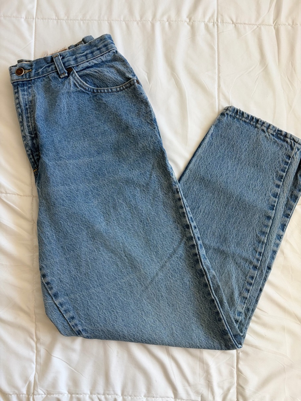 Classic 90s Normcore, Gorpcore Buttermom Highwasited Jeans 100% Cotton